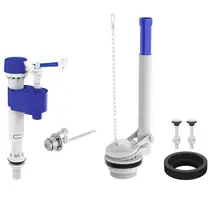 Mecanismo Completo Caixa Descarga Acoplada C/ Botão LATERAL Universal Censi.9565