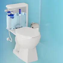 Mecanismo Completo Caixa Descarga Acoplada C/ Botão LATERAL Universal Censi.9565