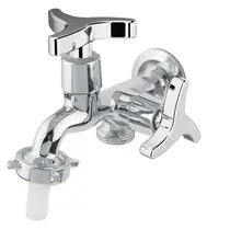 Torneira 2 Saidas Metal Cromado Tanque e Maquina de Lavar 1/4 de Volta  - 1155C97