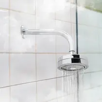 Chuveiro Redondo c/ Braço CROMADO Autolimpante ATC - 02 - 1970