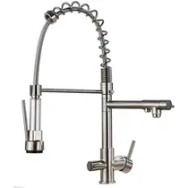 Torneira Filtro Cozinha Monocomando com saída para Água Filtrada - 2089 Escovada