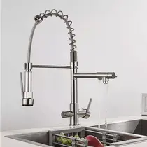 Torneira Filtro Cozinha Monocomando com saída para Água Filtrada - 2089 Escovada