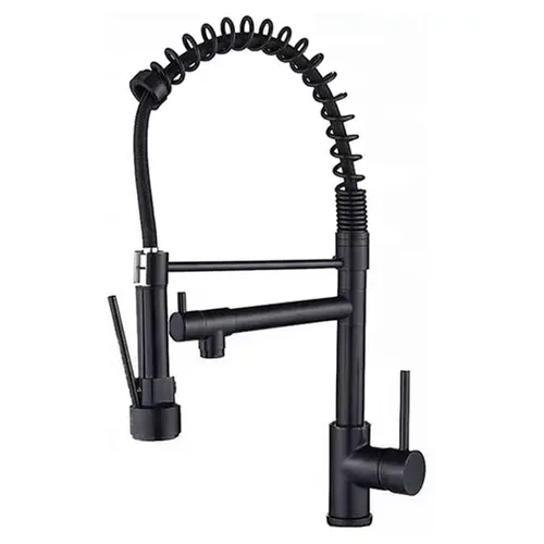 Torneira Cozinha Gourmet Misturador Monocomando Original 50 Cm 2087 Black