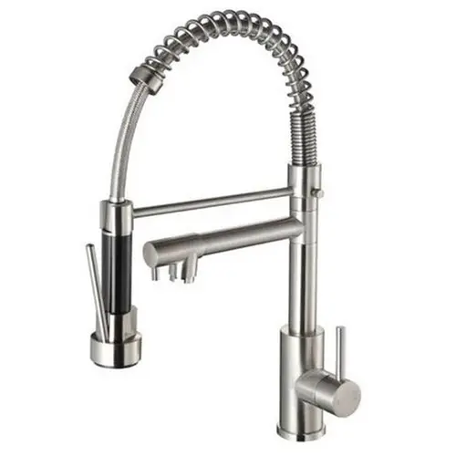 Torneira Cozinha Gourmet Misturador Monocomando Original 50 Cm  2087 Escovada