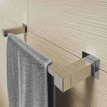 Porta Toalha Rosto 30cm Cromado 7102AC