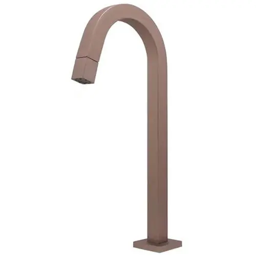 Torneira Banheiro Lavatório Bica Alta Cobre Quadrada 3592 Copper