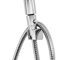 Chuveiro Redondo c/ Desviador CROMADO Autolimpante 1970