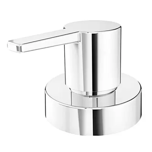 Acabamento Registro Plastico Cromado ESTRIA DOCOL ½ e ¾ MALI ABS