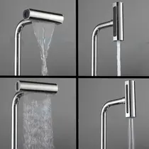 Torneira Cozinha Mesa 1/4 Volta 4 jatos Metal Cromado 6621A