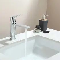 Torneira Monocomando Lavatório Baixa Metal Cromado -  1070A