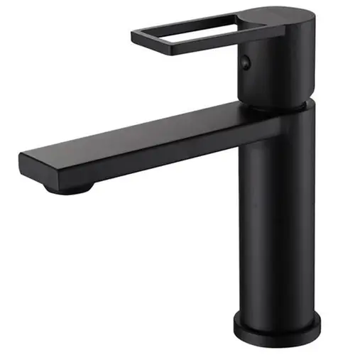 Torneira Monocomando Lavatório Baixa Metal Preto -  1070P