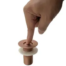 Válvula Lavatório 7/8" Metal Cobre Click 31890 Copper