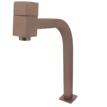 Torneira Banheiro Lavatório Alta StilQuadra Metal Cobre 3596