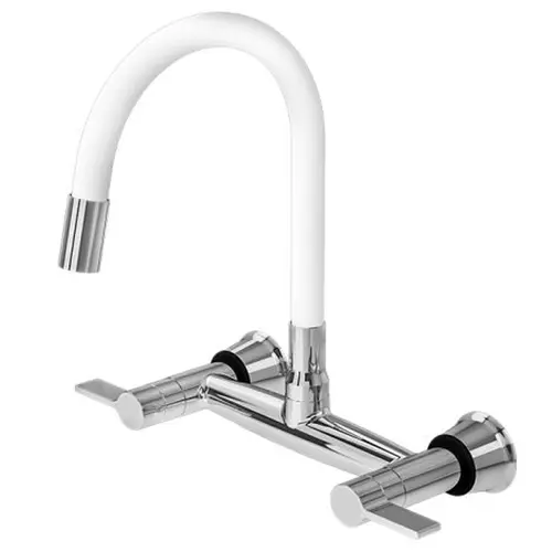 Misturador Cozinha Flexível PAREDE Branco - MPBR