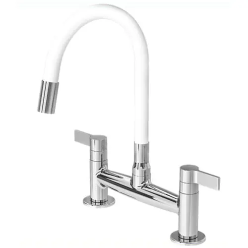 Misturador Cozinha Flexível MESA Branco - MMBR
