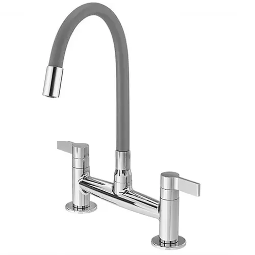 Misturador Cozinha Flexível MESA Cinza - MMCZ