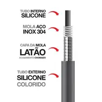 Misturador Cozinha Flexível MESA Cinza - MMCZ