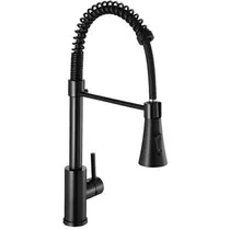 Torneira Cozinha Gourmet Misturador Monocomando METAL Preto 1002P