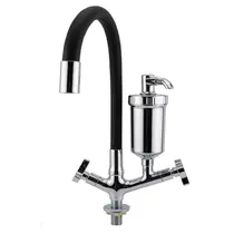 Torneira Cozinha Flexível Mesa Preta C97 - FMPT