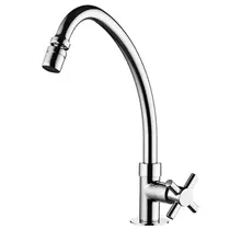 Torneira Cozinha Bica e Arejador Móvel 1/4 Volta Mesa WS22 - 2155C60