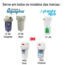 Refil de Filtro Master 200 com Rosca Compatível com a Linha 200 - ZF2230
