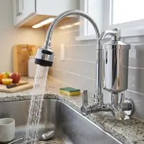 Torneira Cozinha Metal Cromado Flexivel PAREDE 1175C65