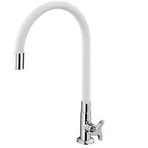 Torneira Cozinha Flexível MESA Branco Trizeta C97