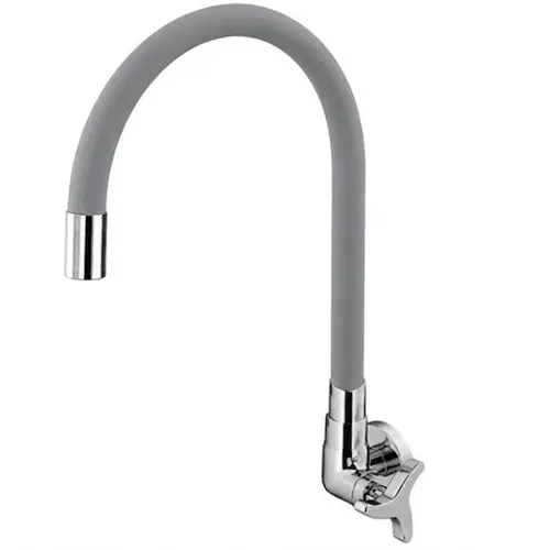 Torneira Cozinha Flexível PAREDE Cinza C97
