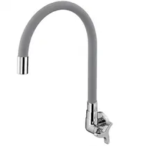 Torneira Cozinha Flexível PAREDE Cinza C97