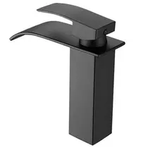 Torneira Monocomando METAL PRETO Cascata Lavatório / Lavabo BLACK - 6019P