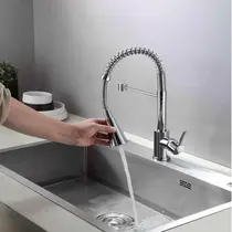 Torneira Cozinha Gourmet Misturador Monocomando 40 cm METAL CROMADO 1003A