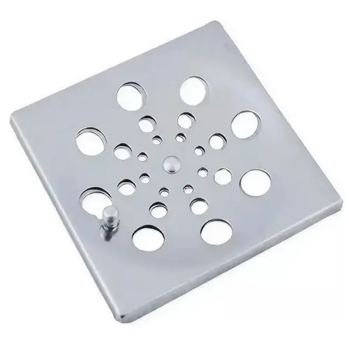 Ralo Metal Abre/Fecha Quadrado 10 x 10