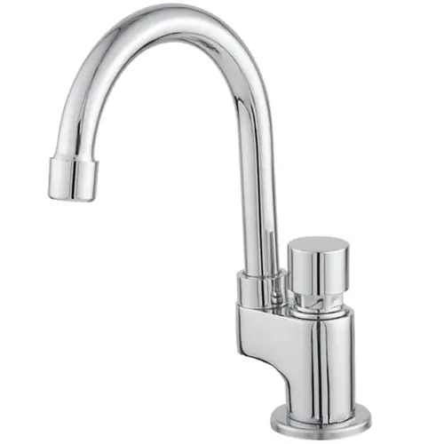 Torneira Automática MESA METAL CROMADO Bica Alta Banheiro e Lavatório - 5100