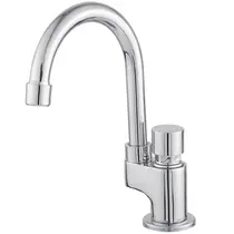 Torneira Automática MESA METAL CROMADO Bica Alta Banheiro e Lavatório - 5100
