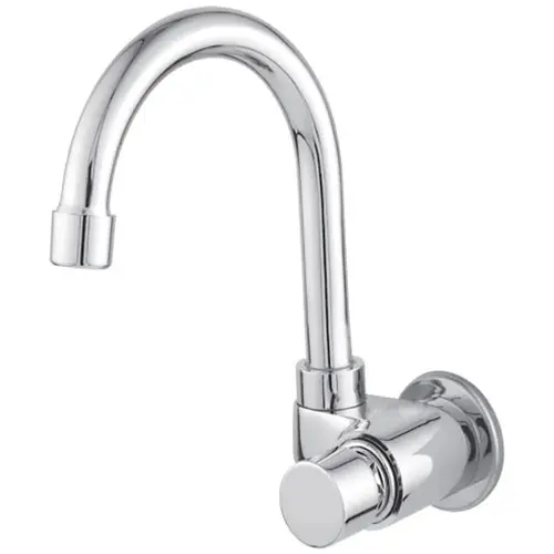 Torneira Automática PAREDE METAL CROMADO Bica Alta Banheiro e Lavatório - 1100
