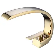 Torneira Banheiro Misturador Monocomando Half Moon Gold - 6018G
