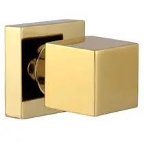 Acabamento Registro Metal Dourado (GOLD)  ½" , ¾" e 1 QUADRADO- 9101G