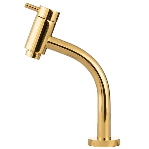 Torneira Banheiro Lavatorio Bica Baixa 45° Link Metal Dourado - 6611G