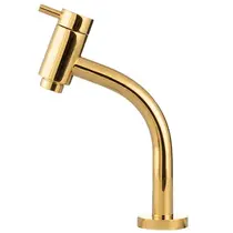 Torneira Banheiro Lavatorio Bica Baixa 45° Link Metal Dourado - 6611G