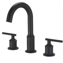 Misturador Lavatório Bica Alta Metal PRETO 1/4 Volta  - S6-2