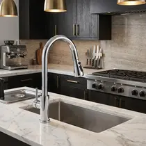 Misturador Monocomando Cozinha METAL Cromado C/ DUCHA EXTRAIVEL - 6029A