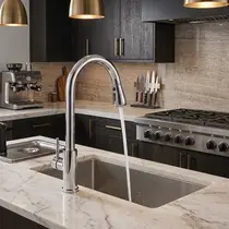 Misturador Monocomando Cozinha METAL Cromado C/ DUCHA EXTRAIVEL - 6029A